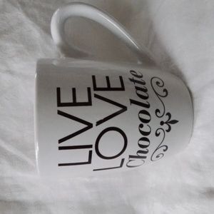 Hershey’s “Live, Love, Chocolate” mug